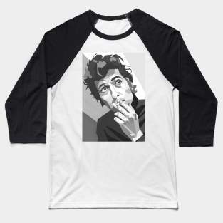Bob Dylan Art Baseball T-Shirt